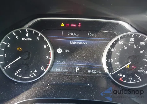 2016 Nissan Maxima 3.5 Sv z USA, uszkodzony, nr VIN 1N4AA6AP7GC448783